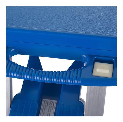 Mesa Plegable Azul Con Asientos Tipo Maleta