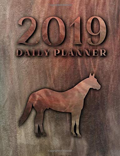 2019 Daily Planner Mercury Glass Calendar For Farriers And H