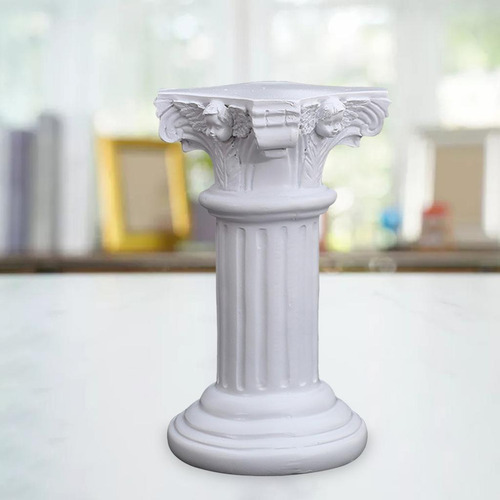 Pilar Romano Estatua De Columna Griega Soporte De Pedestal