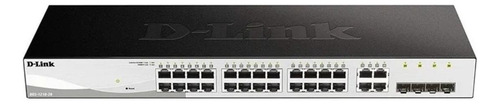 Switch D-link Dgs-1210-28 Web Smart Switch 24 Portas + 4 Sfp (Usado)