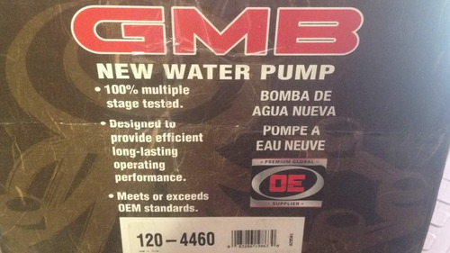 Bomba De Agua Grand Cherokee 4g 2011-2015 Gmb