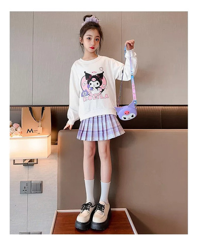 Ll Conjunto Blusas Y Faldas Kuromi For Ropa Niñas