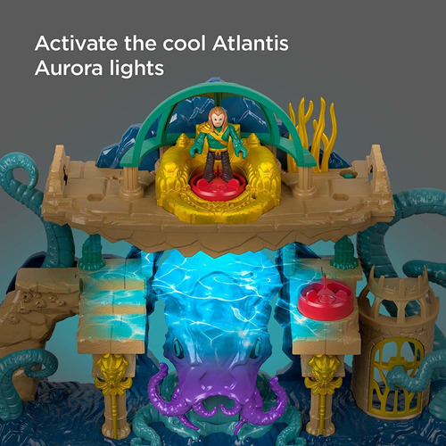Imaginext. Aquaman Castillo Atlantis Play Set.