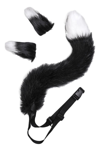Conjunto De Orejas Y Cola De Zorro, Accesorios De Cosplay,