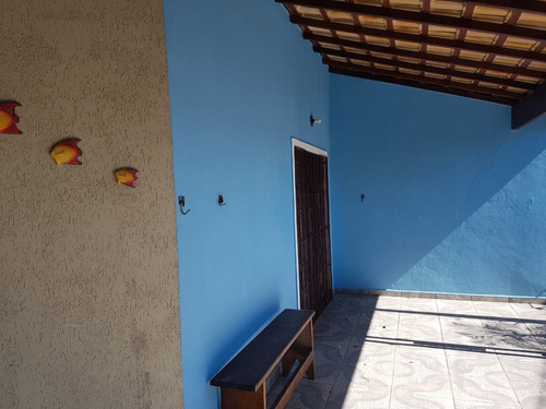 Imagem 5 de 15 de Casa Na Praia Com Piscina, À 100 Metros Do Mar, No Cibratel 2 Em Itanhaém, Com Churrasqueira