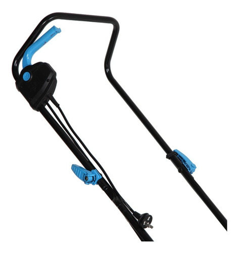 Cortadora de pasto eléctrica Gamma Máquinas G4944AR con bolsa recolectora de 1600W y 220V color azul/negro