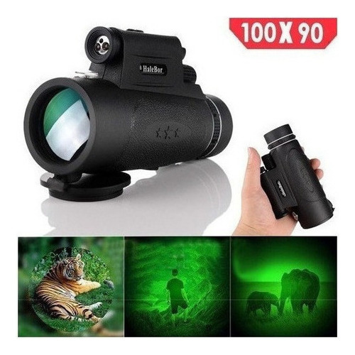 Alcance Monocular Profesional 100x90 Visión Nocturna Hd