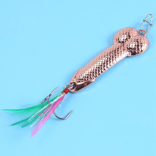 1 Peça De Iscas De Pesca Tackle Hook Spinner Spoon Pike Vib
