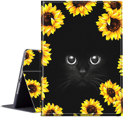 Funda Para Tablet Kindle Fire 7  | Soporte Giratorio, Gato