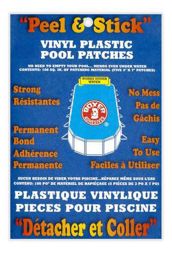 Parches Adhesivos Boxer De Vinilo Para Piscina