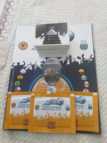 Álbum Copa América 2011 - Completo A Pegar 