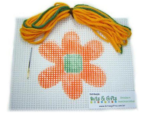 Kit Para Aprender A Bordar - Flor - Kits For Kids