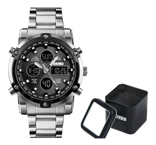 Reloj Para Hombre Skmei 1389 Digital Resistente Al Agua