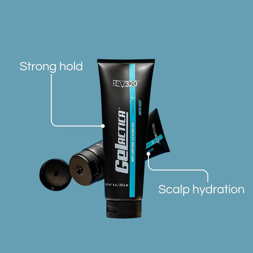 Gelactica Max Control Gel Para El Cabello Para Hombres, Sin