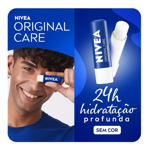 Protetor Labial Original Care 4,8g - Nivea