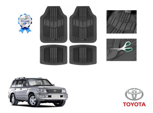 Tapetes 4pz Economico Ligero Toyota Land Cruiser 1998 A 2006