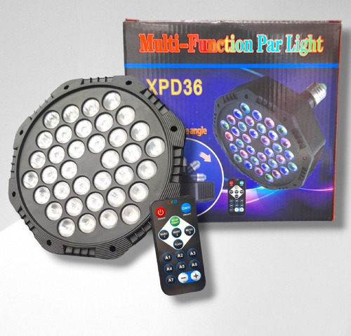 Luces Para Escenario Rgb Par 36 Luces Audio Rítmicas