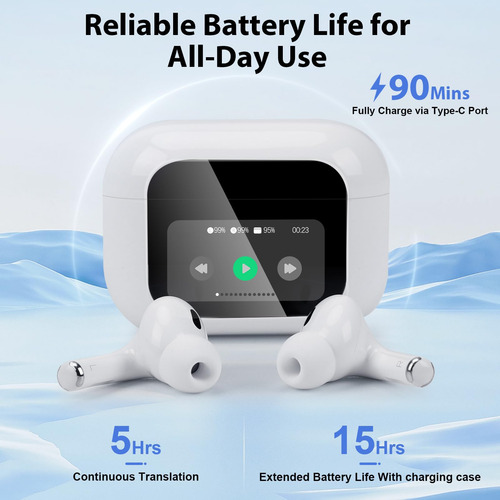 Auriculares Para Traductores De Idiomas Jiyingduo Real Time