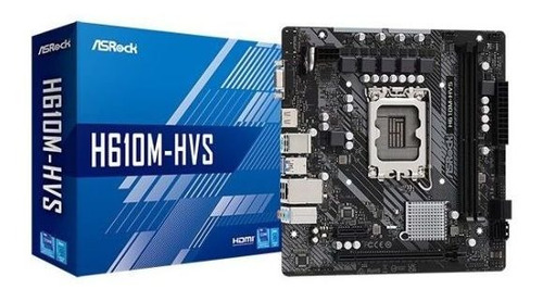 Motherboard Asrock Intel H610m-hvs S1700 12va Gen