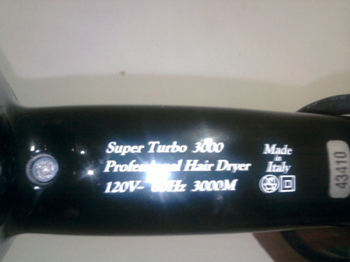 Secador De Cabello Para Repuesto Marca Blason Italiano (Usado)