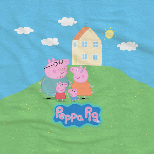Manta Frazada Infantil 150x150 Polar Soft- Vachicho Peppa Pig 01