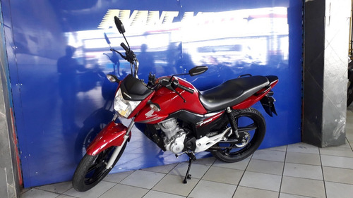 Honda Cg 160 Fan Vermelha 2017