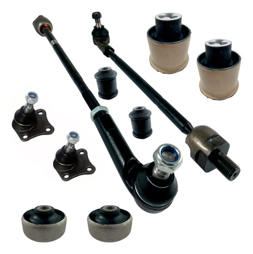 4 Bujes 2 Rotulas 2 Bieletas 2 Bujes Traser Vw Golf Jetta A4