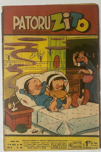 Patoruzito, Nº 543 Semanario De Historietas 1956 Cr02