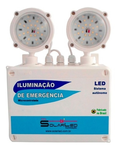 Luminária De Emergência 2400 Lúmens Ip66 - Auto Teste