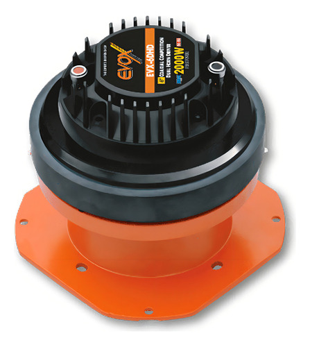 Tweteer 6 Pulgadas Doble Evox 2000 Watts 8+8 Ohms Evx6dhd Color Naranja