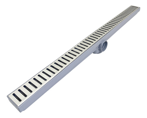 Ralo Banheiro Seca Box 5x70cm - Sifonado Grelha Inox