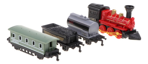 2 De Juguete De De Locomotora Con Trasera Rojo Para Regalos