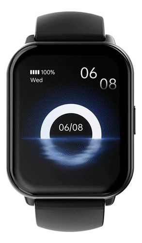 Smartwatch HiFuture FITZONE2 1.96", malla  negra de  silicona