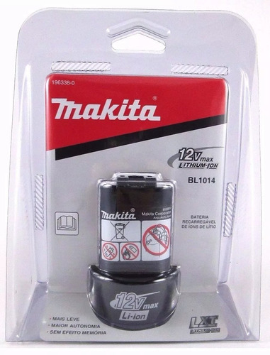 Bateria Bl1014 Makita 10,8v ~ 12v  Orginal Lacrada + Nf