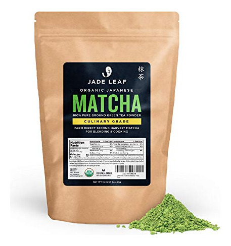 Polvo De Te De Matcha Antioxidante Organico Japones 454g