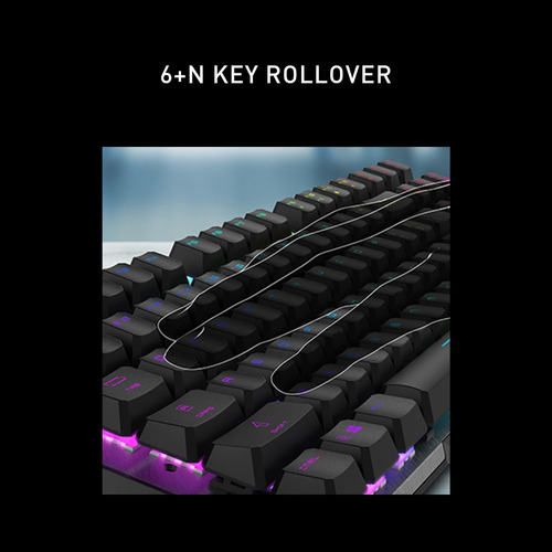 Msi Vigor Gk50 Elite Tklll Teclado Mecánico Us Rgb