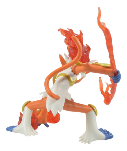 Figura Muñeco Gashapon Pokemon Infernape Fuego Sinnoh