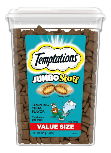 Temptations Jumbo Stuff Crunchy And Soft Cat Treats 14 Oz