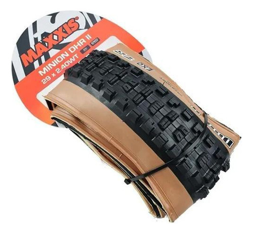 Pneu Aro 29 Maxxis Minion Dhr 2 29x2.40 Kevlar Exo/tr Tanwal Cor Marrom