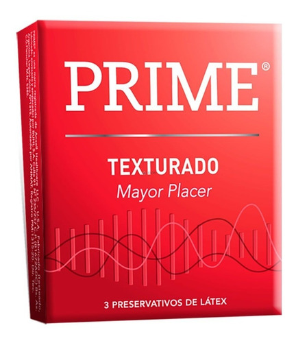 Preservativo Prime Texturado Caja X3 Unidades - Prime