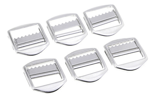6 Piezas Hebilla Deslizante Metal Tailor Slider Broche De