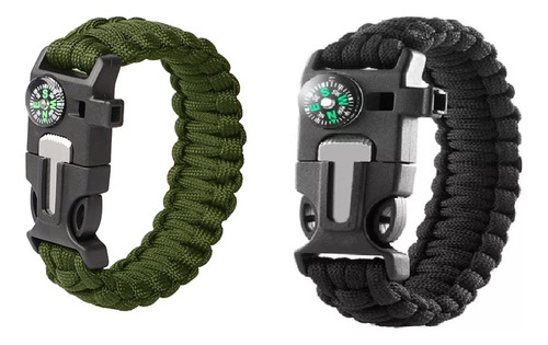 Pulseras Tacticas Paracord Supervivencia