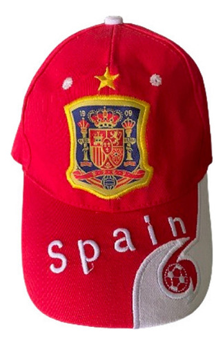 Gorra De Béisbol Española Con La Bandera De España Ajustable