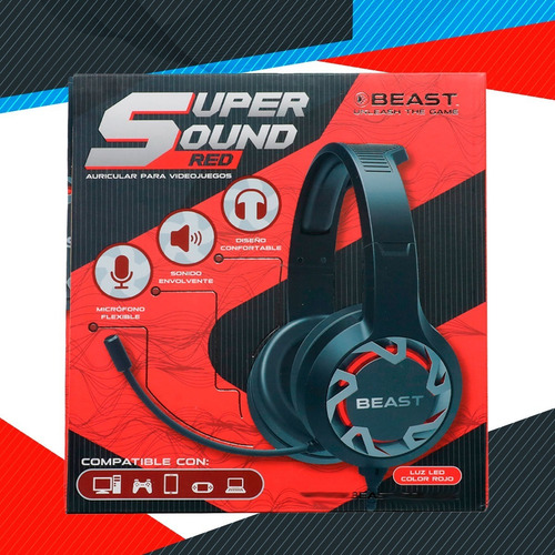 Audifonos Gaming Beast Auriculares G500 Gamer