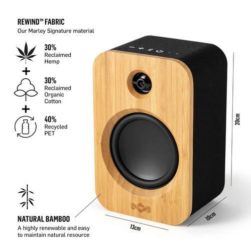 Imagen 2 de 10 de Parlantes Bluetooth Get Together Solo House Of Marley