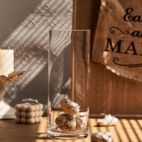 Vaso De Vidro Transparente Darenyi Para Flores, Vaso De Cili