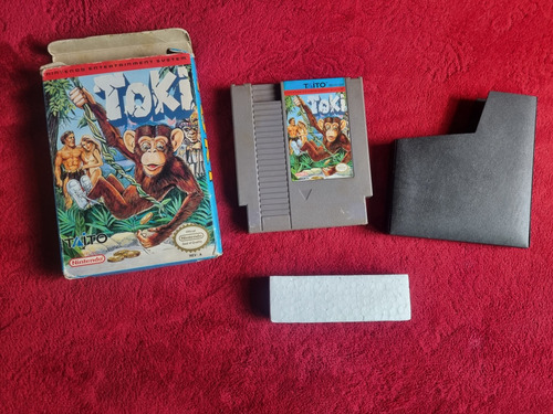Toki Taito Auténtico Nintendo Nes Totalmente Original (Usado)
