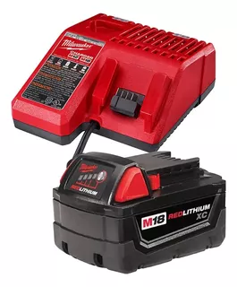 Kit Batería 3ah M18 + Cargador M18 M12 Milwaukee 48-3159