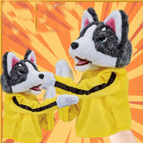 ( Guante Interactivo Con Forma De Animal De Peluche Para