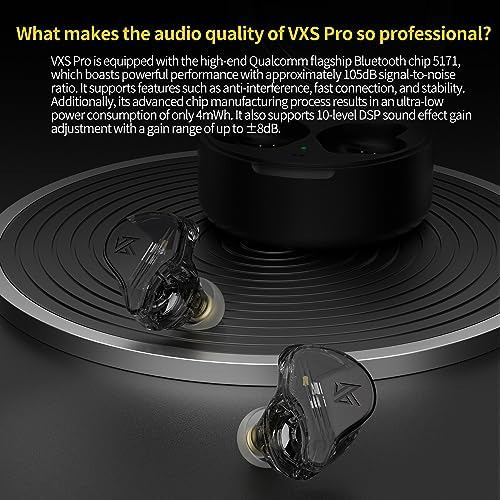 Kz Vxs Pro True Wireless Earbuds Auriculares Bluetooth 5.3